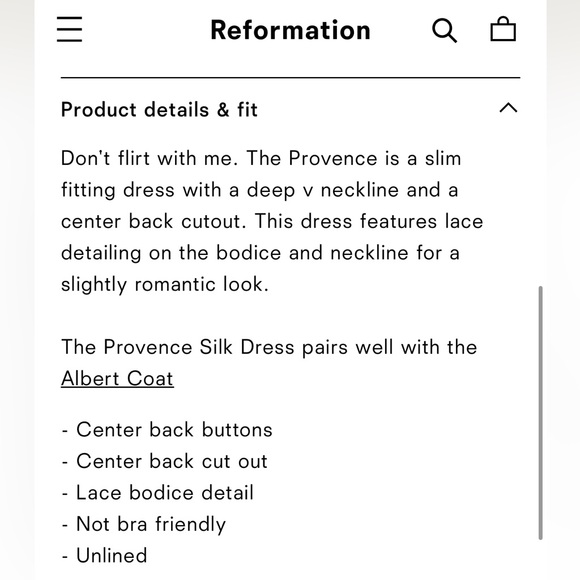 SOLD NWT Reformation Provence Dress Forest XL - Picture 12 of 14